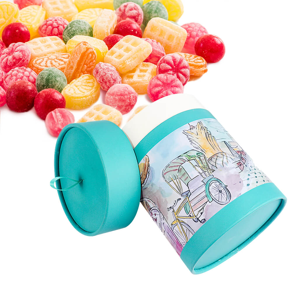 printed paper tubes for CBD edible packaging
