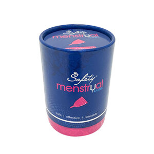 printed paper tube packaging for period cups