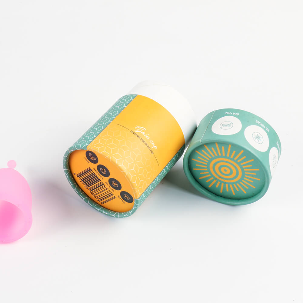paper tubes for menstrual cup packaging