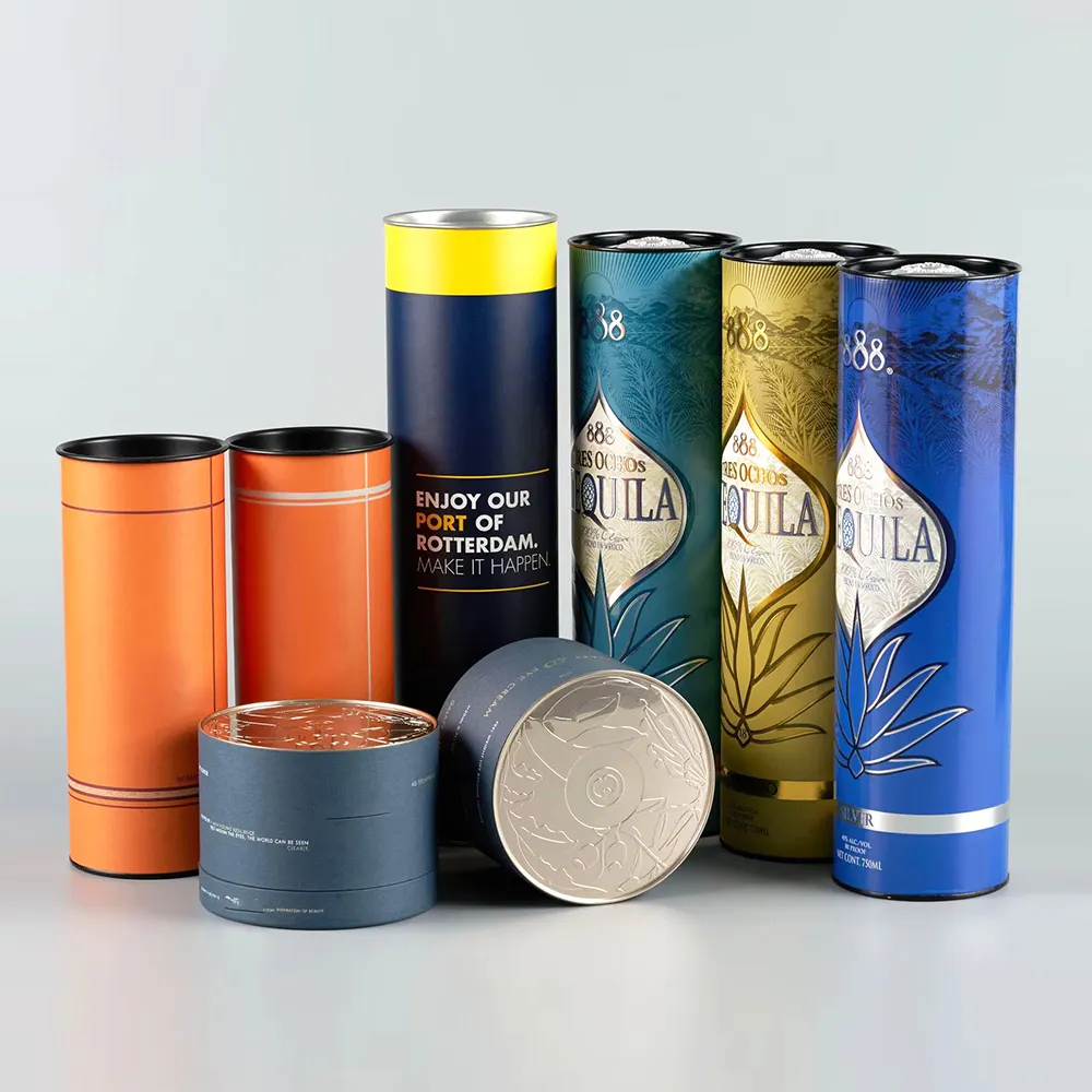 One-piece paper tubes